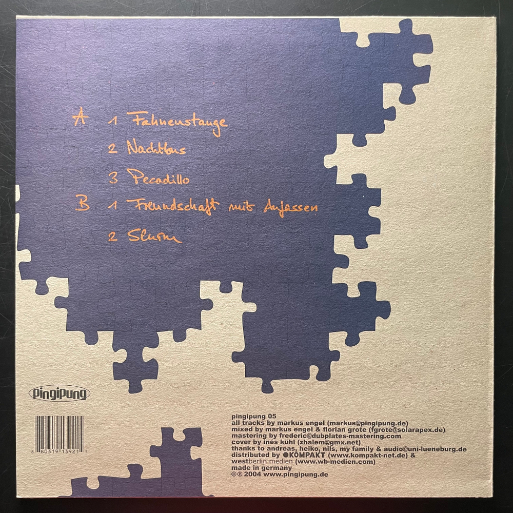 Mister Tingle ‎– E.P. (Германия 2004г.)