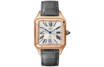 CARTIER SANTOS DE Quartz Movement 30m Water Resistance Men"s Watches Watch 43.5*31.4mm Silver Dial
