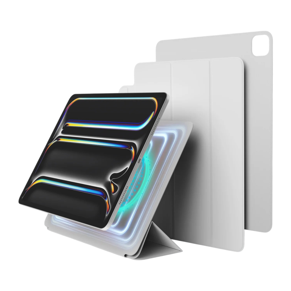 Кожаная обложка elago Magnetic Folio Case для iPad Pro 13" (M4, M5 | 2024–2025) Обложка из экокожи со съёмной крышкой