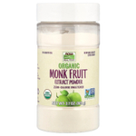NOW Foods, Органический экстракт плодов монаха в порошке, низкокалорийный подсластитель, 105 г (3,7 унции)