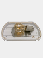 Потолочный влагозащищённый светильник для большой лампы Е27 с ударопрочным плафоном IP54 | Царь-Огонь Свет