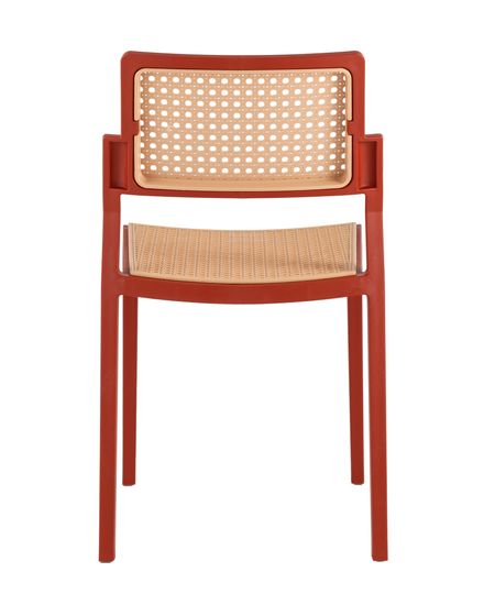 Стул пластиковый Milto красный