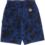 A Bathing Ape Bathing Ape Ss26 Cargo Шорты Camouflage Cotton Knee Length Брюки
