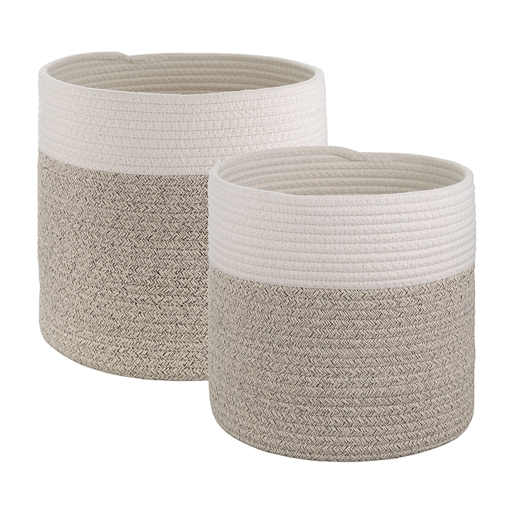 Кашпо Bergenson Bjorn Gerd 30х29см светло-бежевое