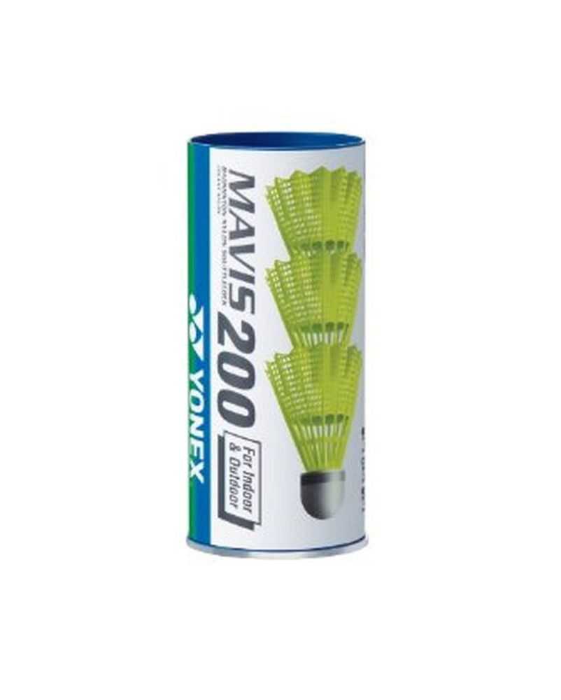 Воланы для бадминтона Yonex Mavis 200 Nylon (3P) - желтые