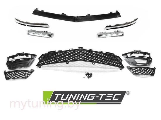 Передний бампер AMG STYLE для Mercedes C W204 FL