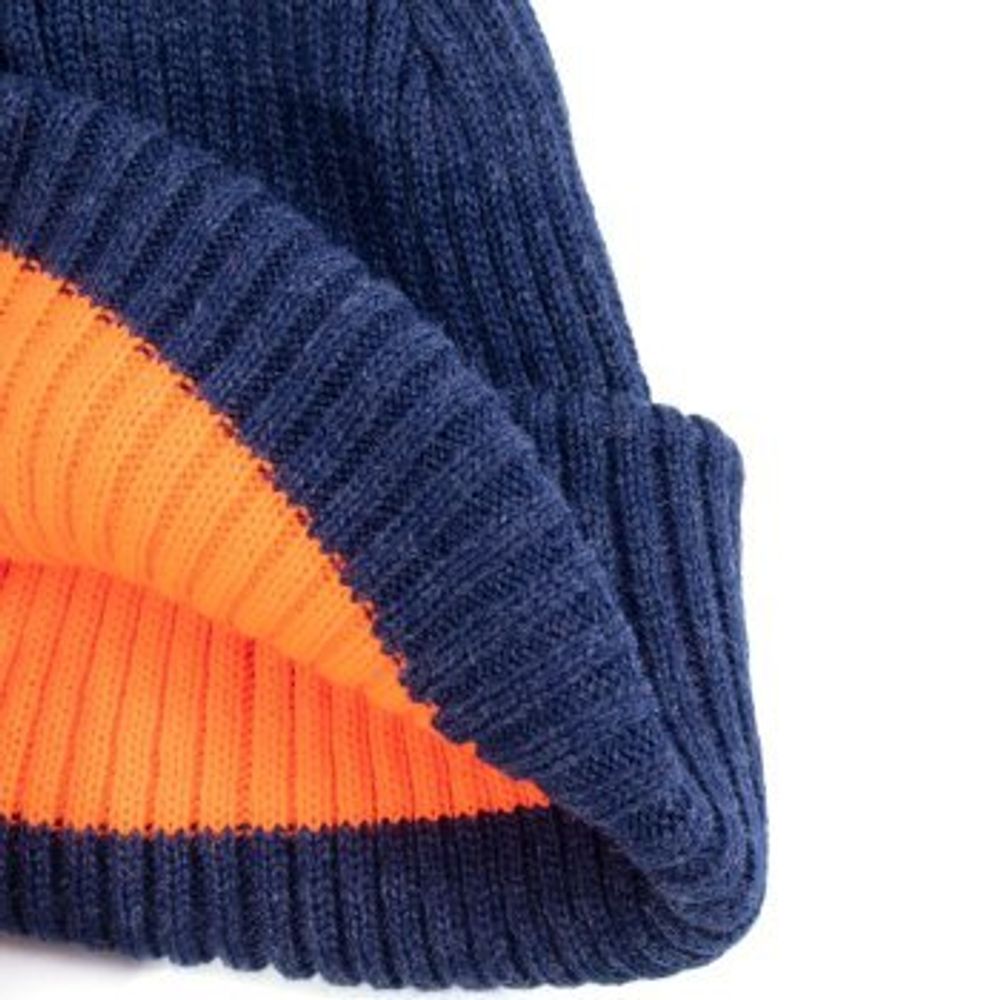 Шапка "СЛЕДОПЫТ-IRBIS" двусторонняя, охотничья (цв. оранжевый/серо-голубой), с отворотом