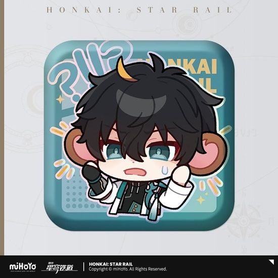Значок Honkai: Star Rail Дань Хэн Danheng Pam exhibition hall series 42065 (10131010/060825/5255506/9, Китай)
