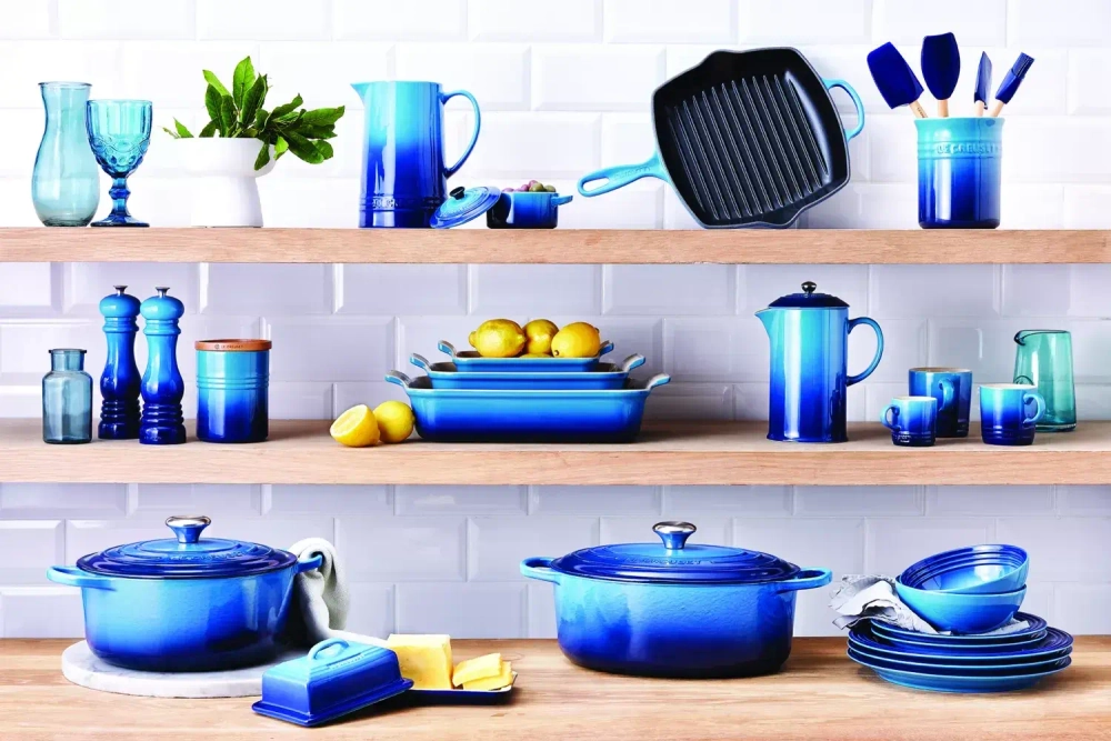 Le Creuset Мельница для соли 21 см лазурного цвета