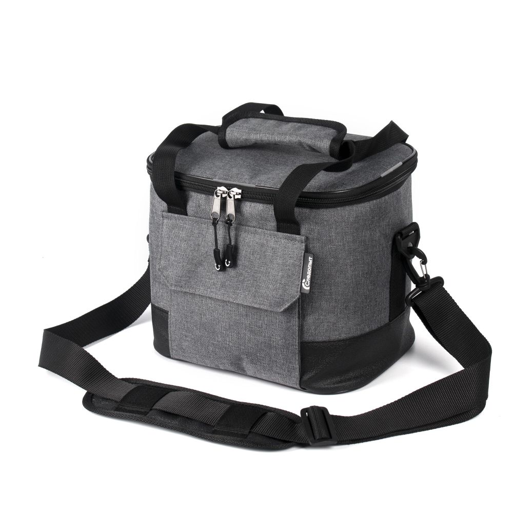 Сумка изотермическая СЛЕДОПЫТ Gray Line Pro, 13 л, цв. серый меланж/3/