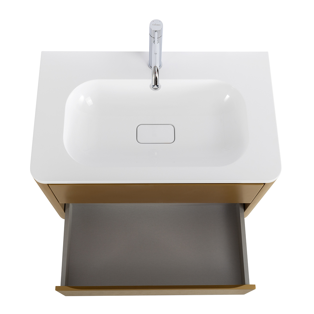 Мебель для ванной Cezares RELAX 80 Брашированное золото RELAX-800-2C-SO-BORO-P