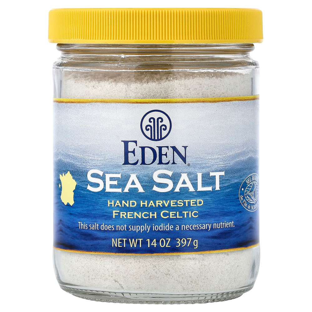 Eden Foods, Морская соль, 14 унций (397 г)