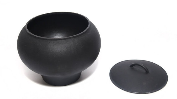 Чугунок для печи 1,5 литра с крышкой