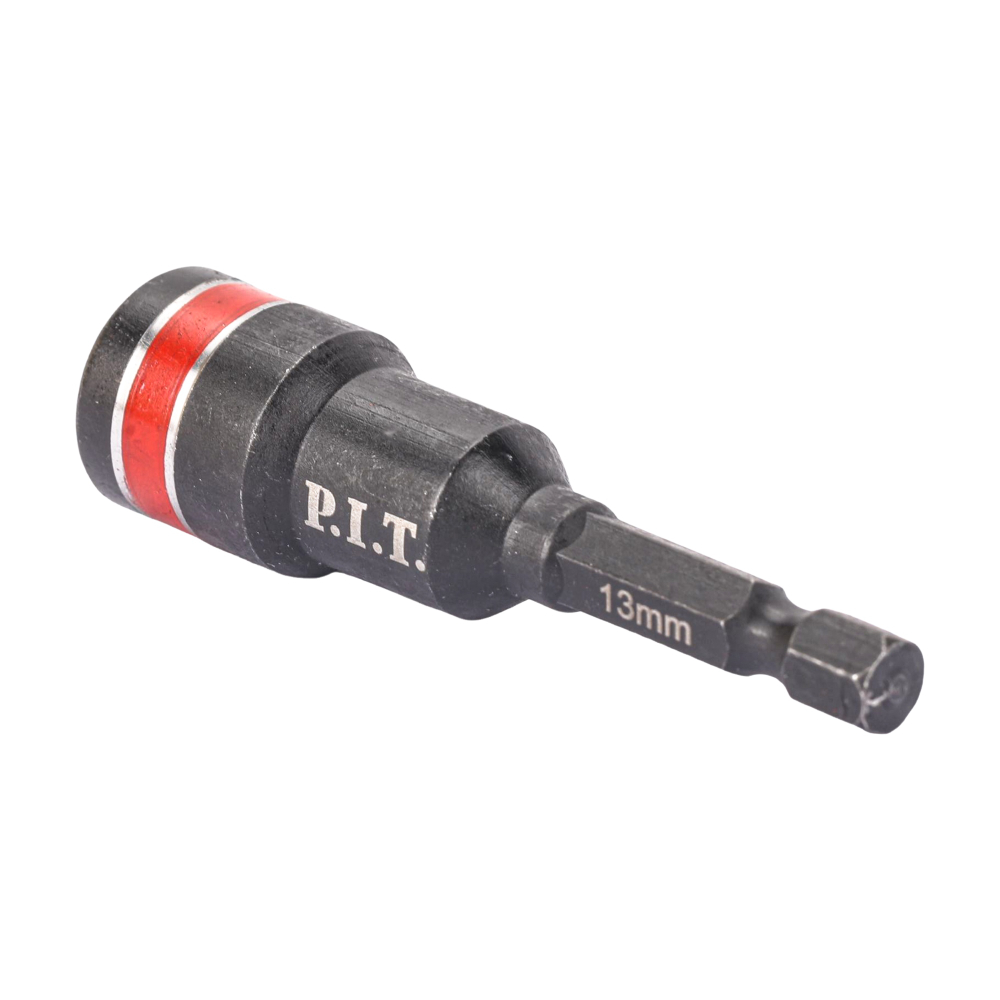 Бита ударная с торцевой головкой магнитная P.I.T. 65х13 мм, IMPACT, торсионная зона (ASDR06-0013)