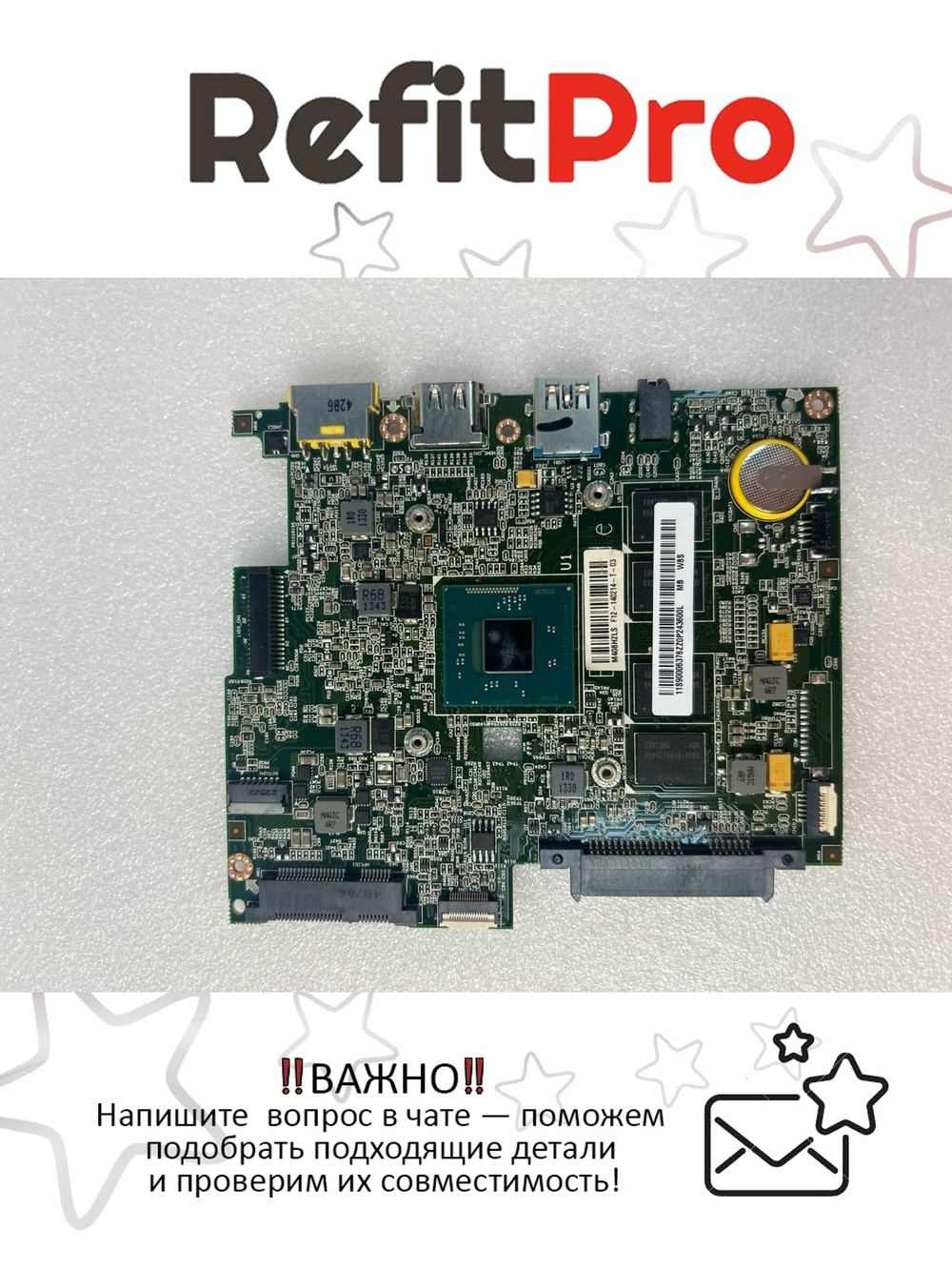 Материнская плата для ноутбука Lenovo FLEX10 W8.1S DIS Intel Pentium N3520 2G (90006376), оригинал