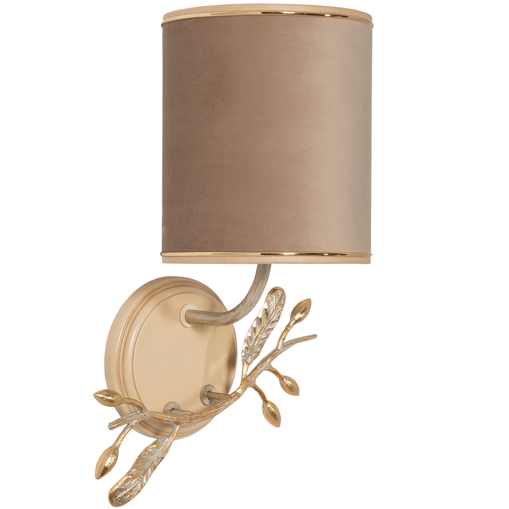 Бра настенный светильник Oliva Branch (Олива Бранч) Айвори правое