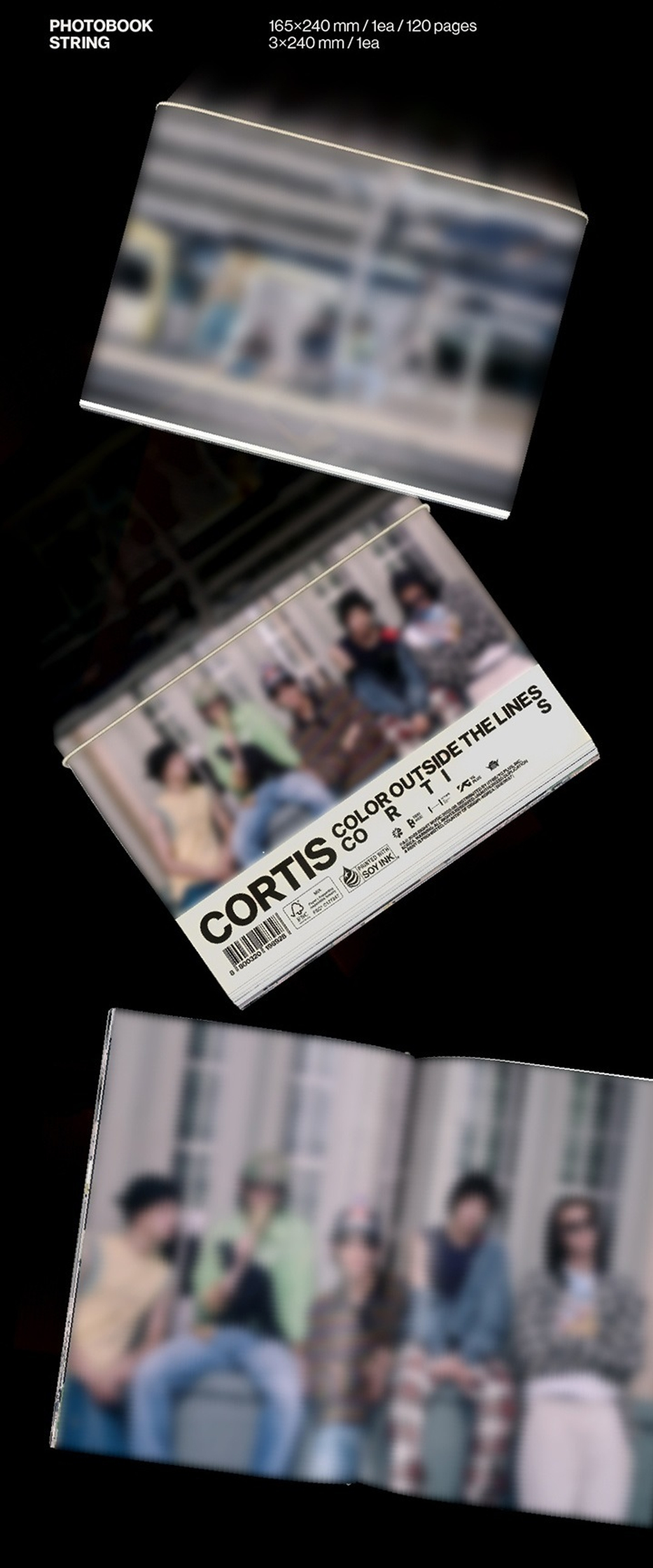 Альбом CORTIS - The 1st EP COLOR OUTSIDE THE LINES (Weverse shop)