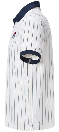 Мужское поло теннисное Fila Polo Stripes M - white/stripes