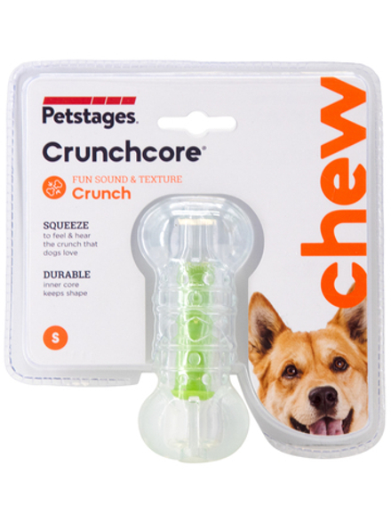 Petstages игрушка для собак "Хрустящая косточка" резиновая 10 см малая