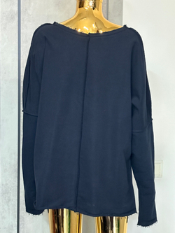 Лонгслив /двустороний/ синий