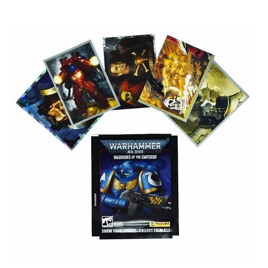 Блистер из 6 пакетиков Panini WARHAMMER 40000 Вархаммер