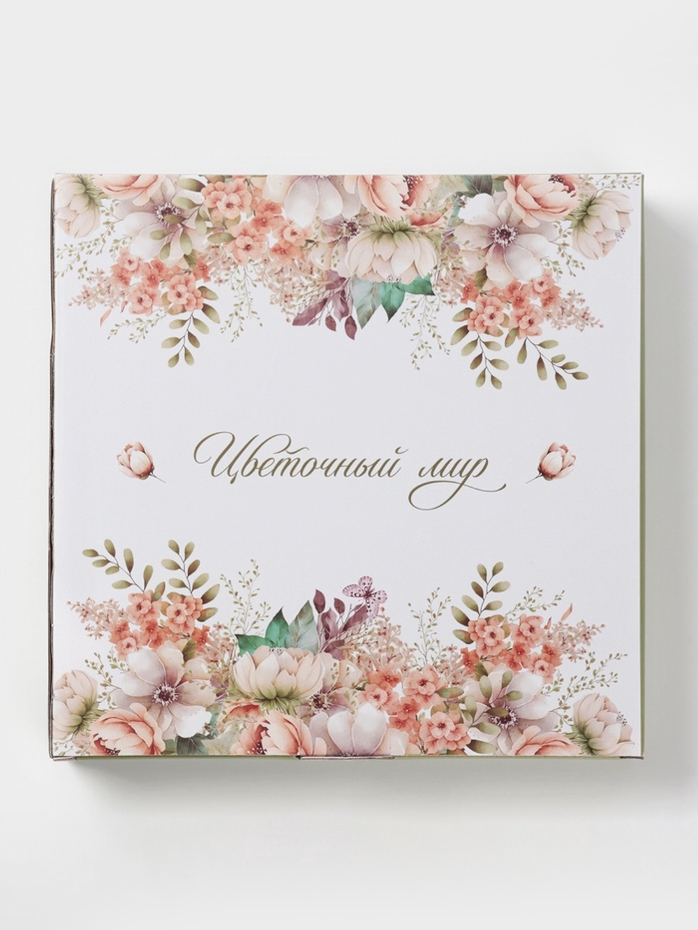 Менажница Доляна «Цветы», 5 ячеек, d=25.5 см, доломит, белая