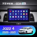 Teyes CC2 Plus 10,2" для Honda Jazz 4 2020 - 2021