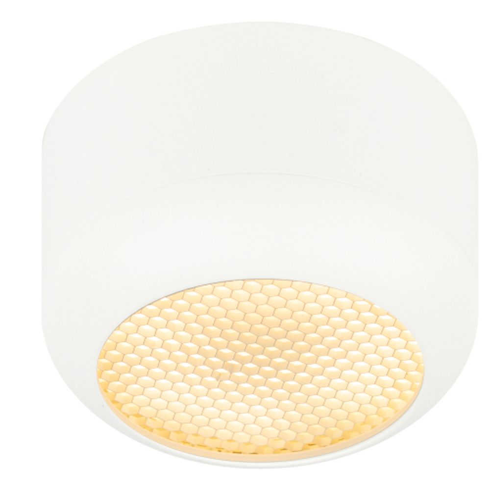 Светильник настенно-потолочный спот ЭРА OL56 WH под лампу GX53 белый IP20