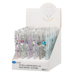 Ручка шариковая, масляная, Basir, синие чернила, серия "Зайчиха", с брелоком, 36 шт