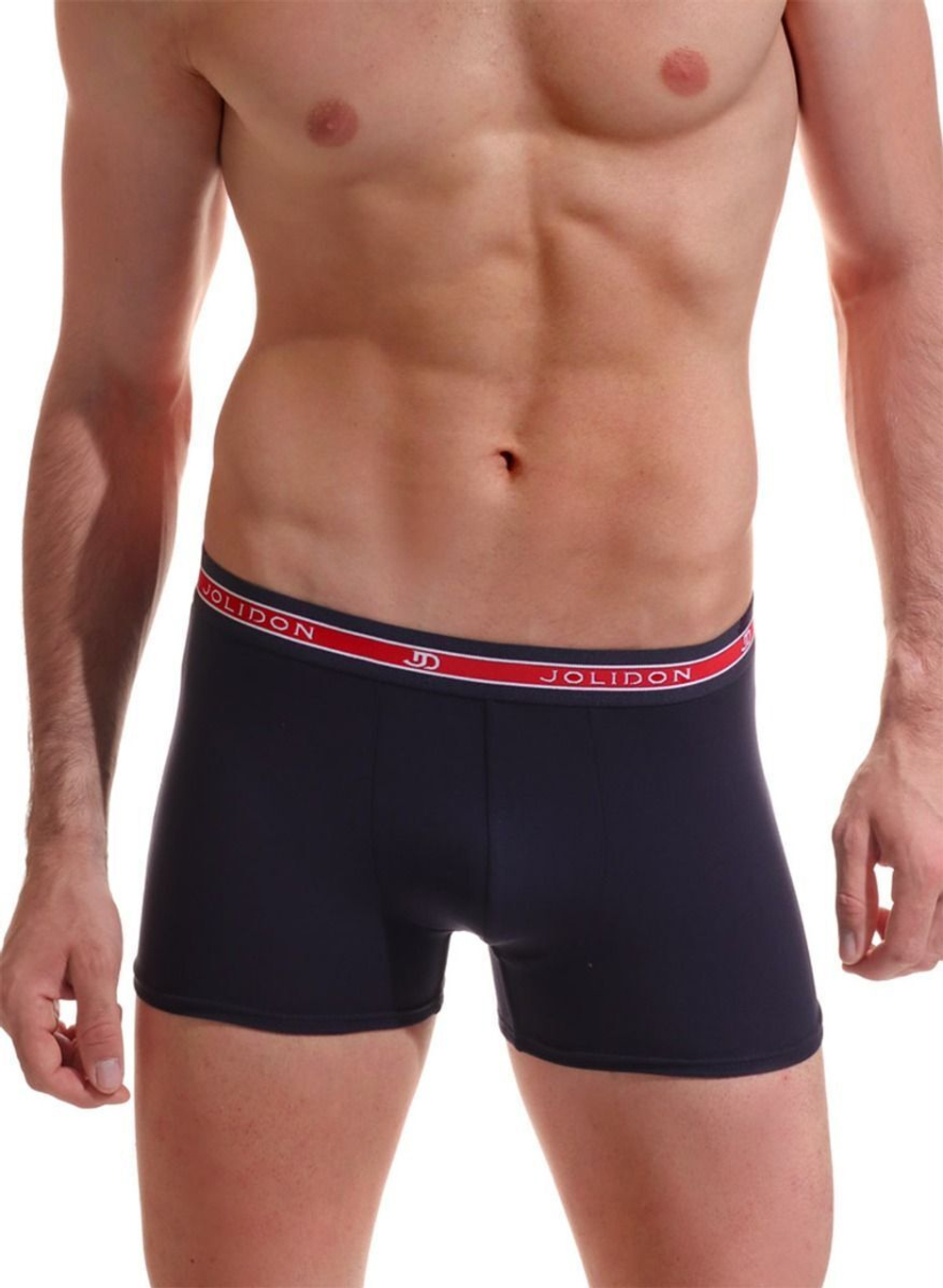 Мужские боксеры с резинкой в полоску (Размер: M) (Цвет: черный)