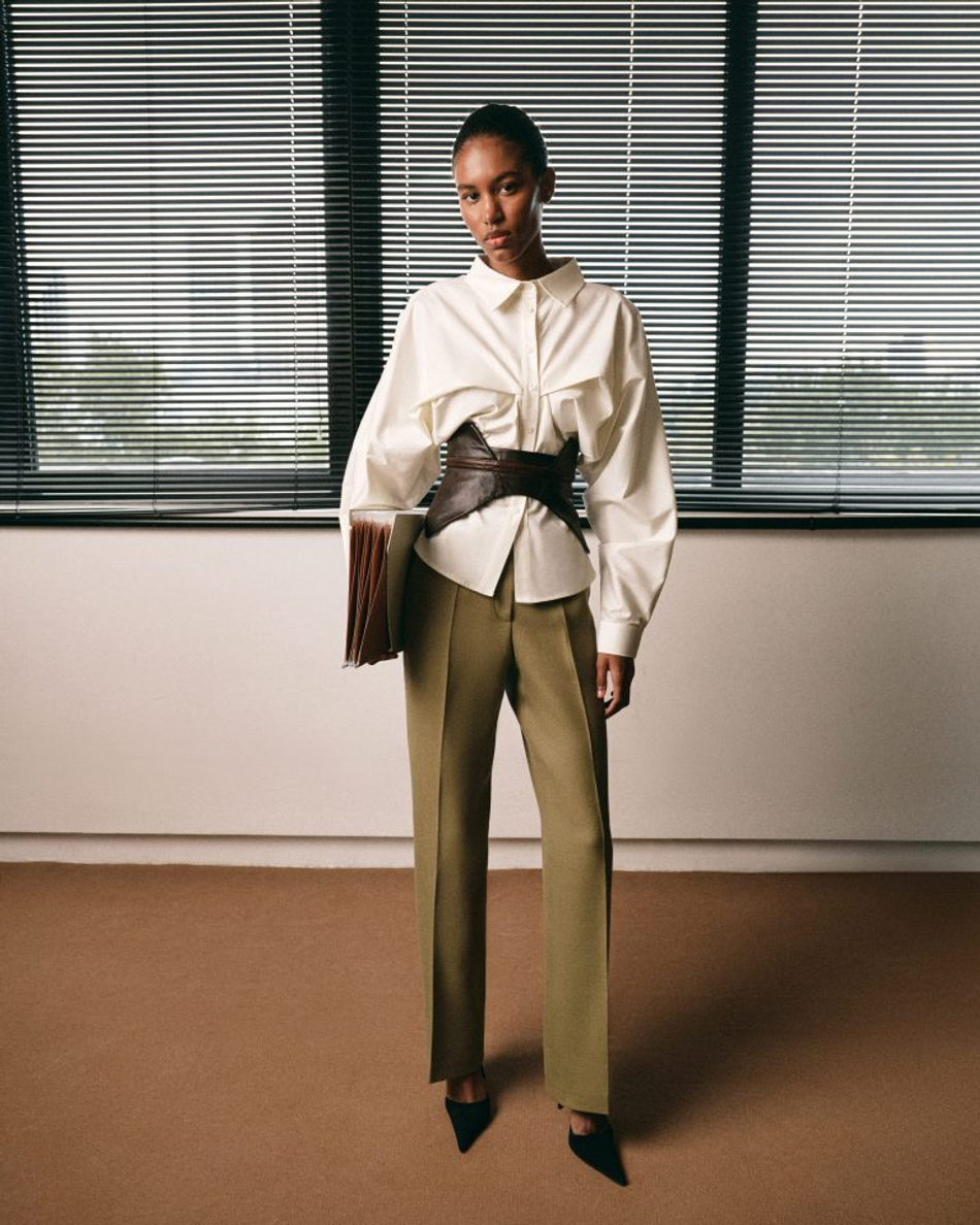 Кожаная баска