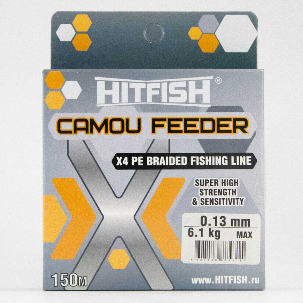 Плетенка Hitfish X4 Camou Feeder (150м)