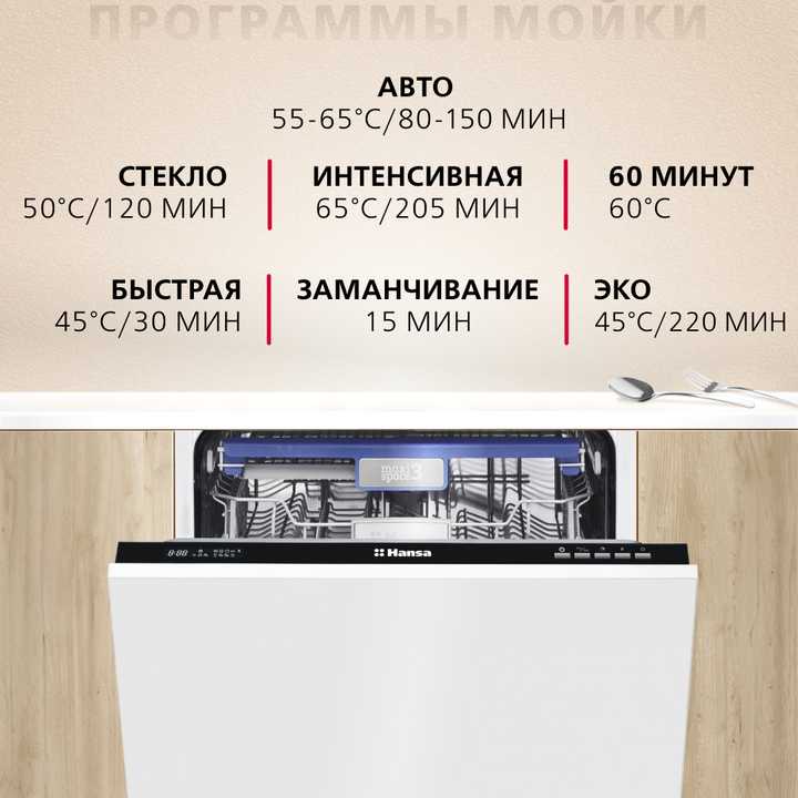 Встраиваемая посудомоечная машина Hansa ZIM608EH