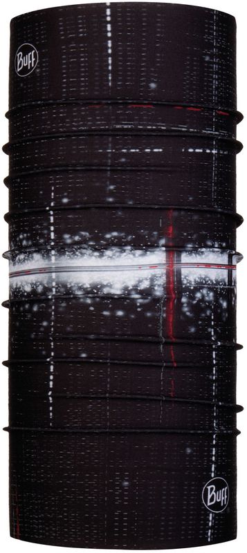 Бандана-труба летняя светоотражающая Buff CoolNet Reflective R-Lithe Black Фото 1
