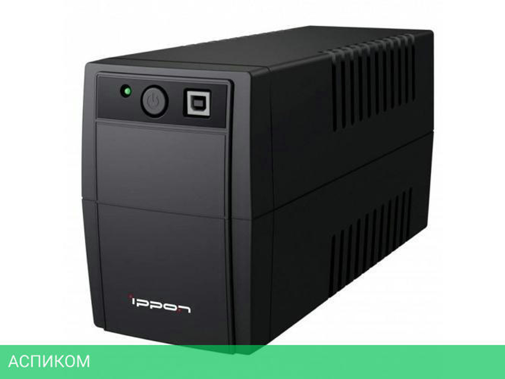 Источник бесперебойного питания Ippon Back Basic 650S Euro черный (1373874)