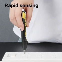 Индикаторная отвертка-тестер напряжения цифровая Deli DL8005 (12-250 В)