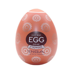 Мастурбатор-яйцо Tenga Egg Gear (Цвет: оранжевый)