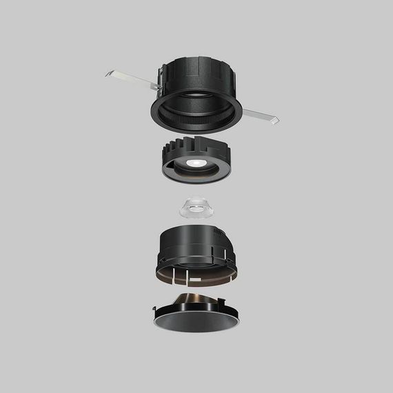 Декоративная рамка-отражатель Maytoni Technical Wise Ring057-10-B