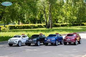 Детский Электромобиль Barty VOLKSWAGEN TOUAREG красный