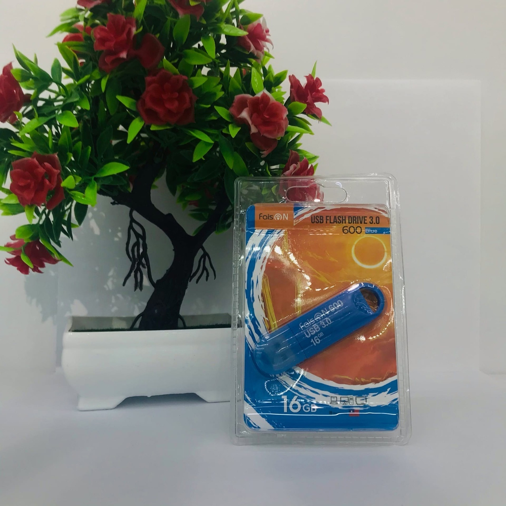 USB Флешка 16GB Faison 600, USB 3.0, синяя