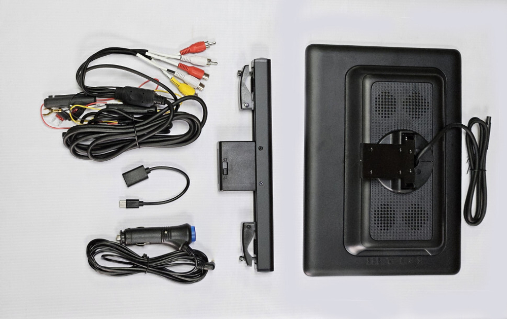 Монитор на подголовник - ERGO ER1260AN с сенсорным экраном 12.2” (IPS 1920х1080, Android, 4+64Gb, +out) черный