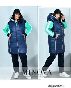 Костюм 21-118-ментоловый-синий Minova