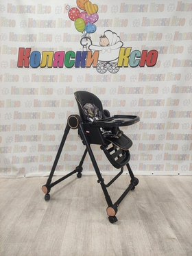 Стульчик-качели для кормления Skillmax S700 черный