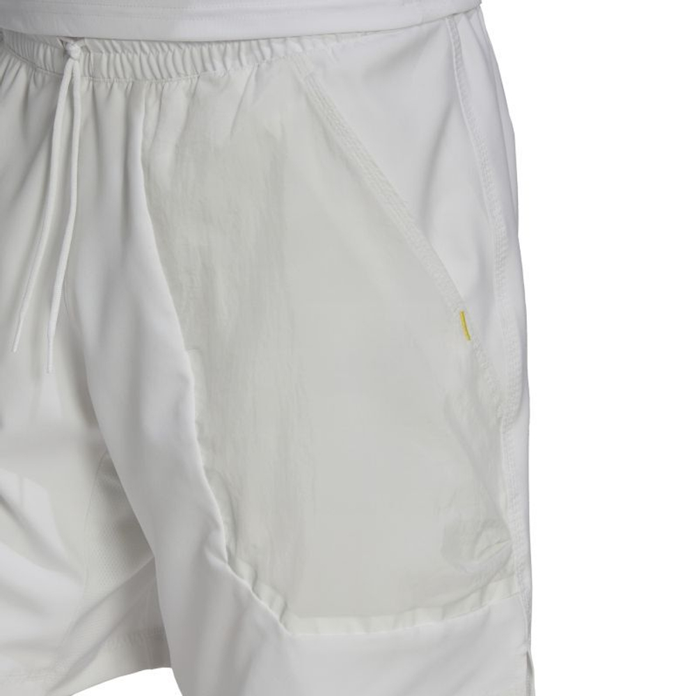 Мужские теннисные шорты Adidas London 2in1 Shorts 7" - white