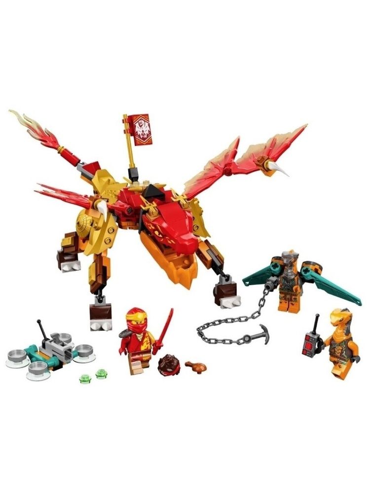 Конструктор LEGO Ninjago 71762 Огненный дракон ЭВО Кая