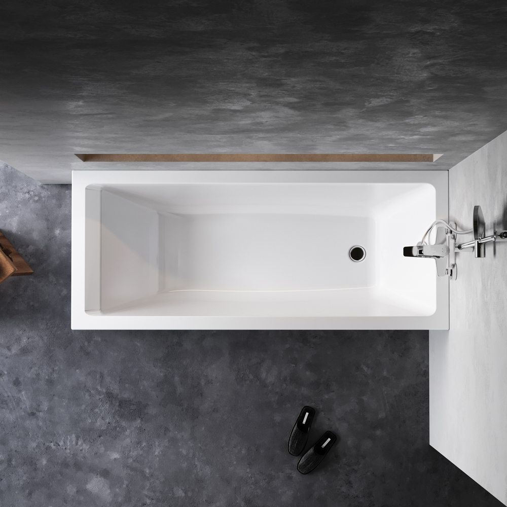 Ванна акриловая 165х70 см AM.PM Gem W93A-165-070W-A