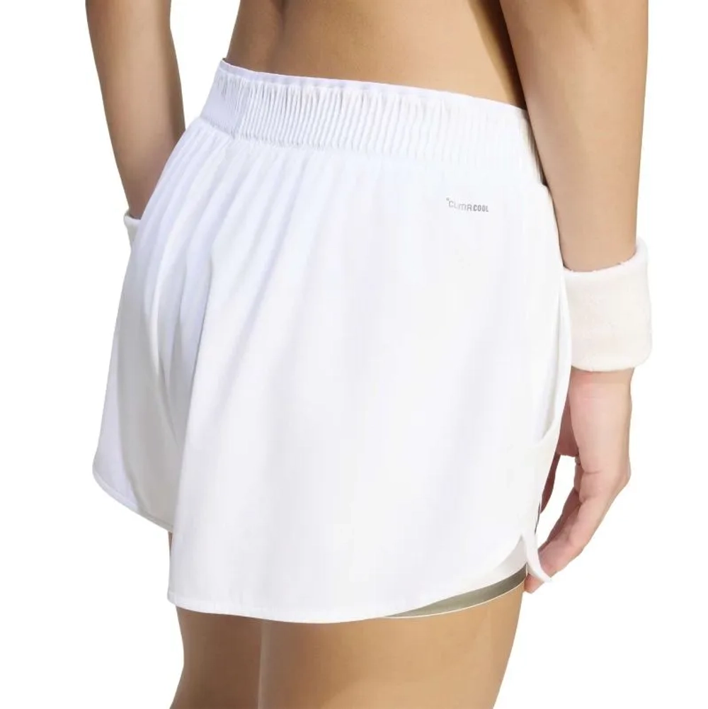 Женские Шорты теннисные Adidas Tennis Climacool Match Pro - white