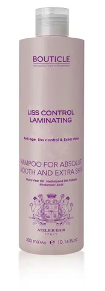 Разглаживающий ламинирующий шампунь - Bouticle Liss control laminating shampoo 300 мл