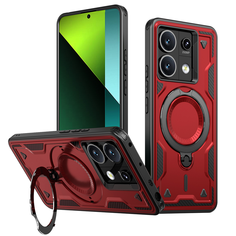 Чехол Magneto Case с кольцом для Poco X6