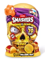 Игрушка сюрприз Zuru Smashers Dino Island Gold оранжевый